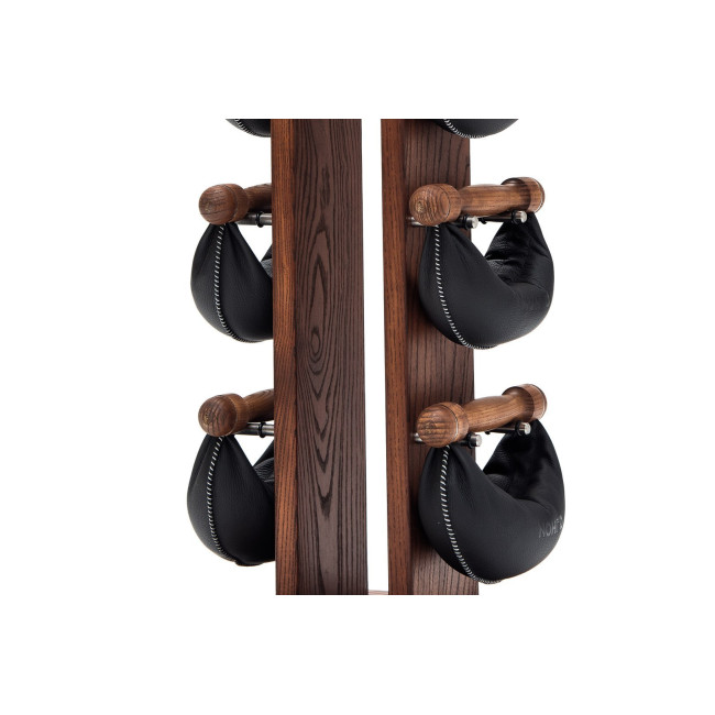 Гантели с подставкой NOHrD SwingBel Tower 2-8 Kg Set Club Ash Leather