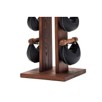Гантелі з підставкою NOHrD SwingBel Tower 2-8 Kg Set Club Ash Leather