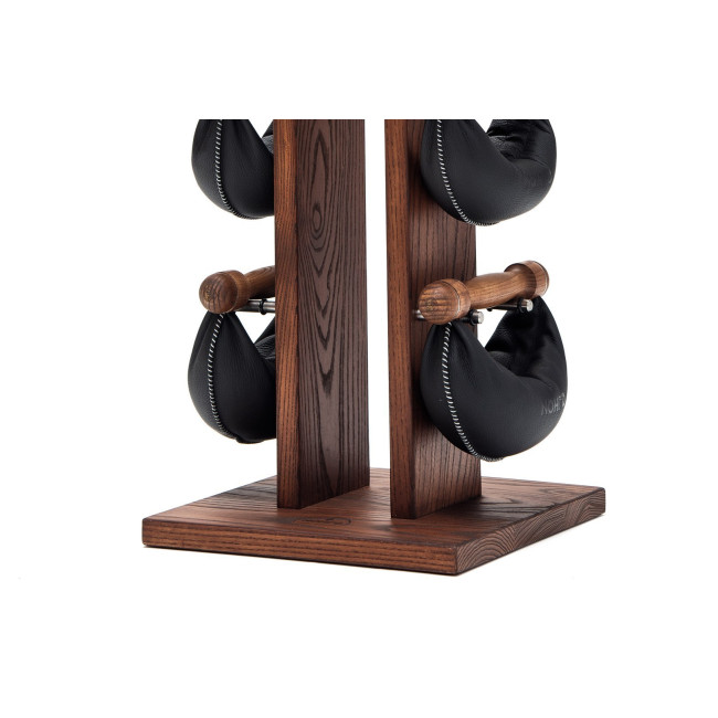 Гантели с подставкой NOHrD SwingBel Tower 2-8 Kg Set Club Ash Leather