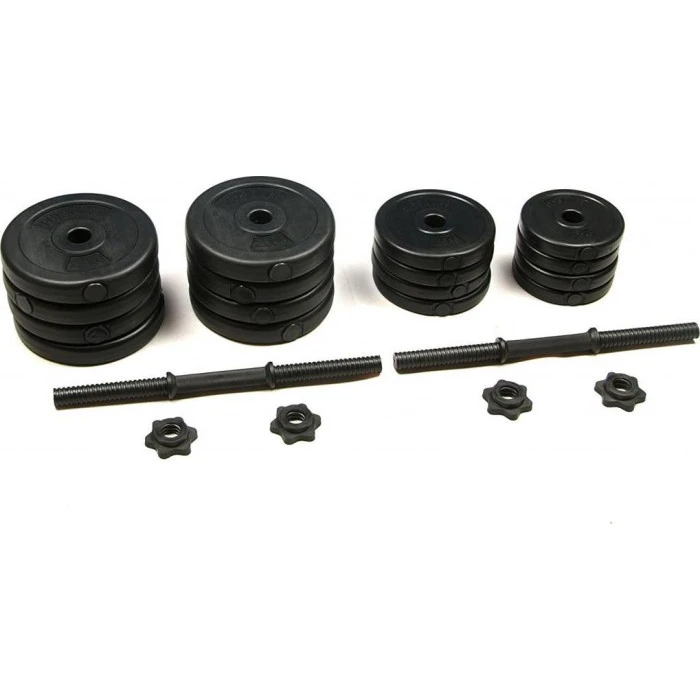 Гантели физические JG77476 битумные 2 х 15 кг