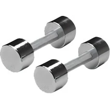 Хромовані гантелі Spartan 2 x 3 кг
