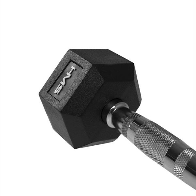 Гантель шестигранный HMS HEX PRO, 14 кг