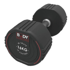 Гантель стальная Body Sculpture TPU BW 133, 16 кг