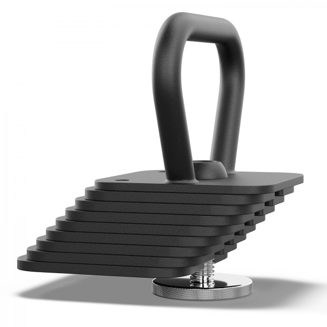 Гиря регулируемая Zipro Kettlebell SQUARE 19 кг