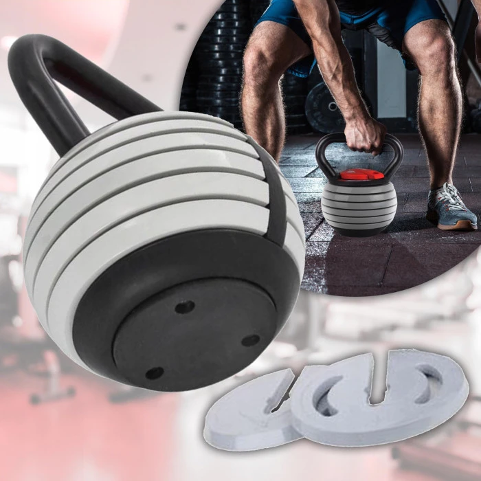 Гиря розбірна чавунна Fit4Med 3,5-18,1 кг