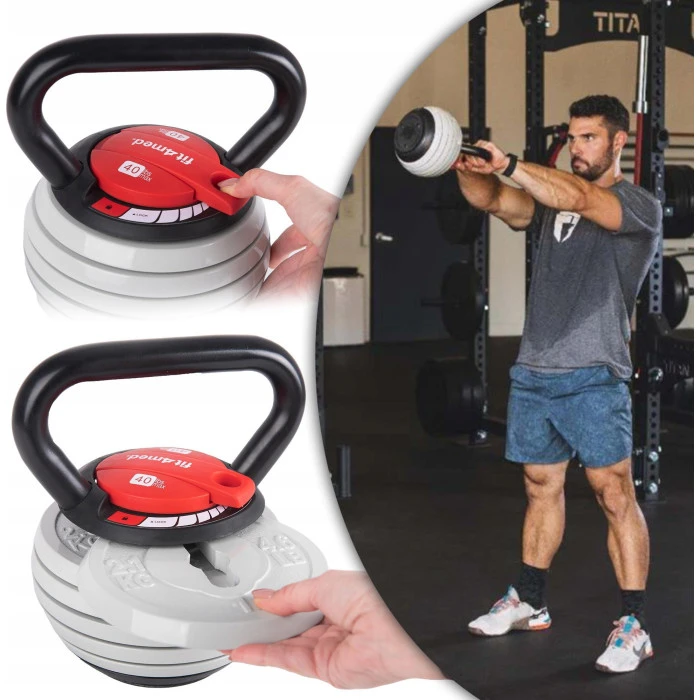 Гиря розбірна чавунна Fit4Med 3,5-18,1 кг