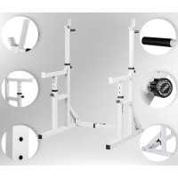 Підставка для присідань Movit, біла, вантажопідйомність 300 кг