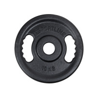 Диск олимпийский чугунный inSPORTline Castblack OL 10 кг