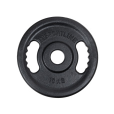 Диск олимпийский чугунный inSPORTline Castblack OL 10 кг