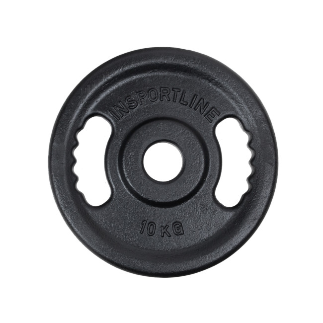 Диск олимпийский чугунный inSPORTline Castblack OL 10 кг