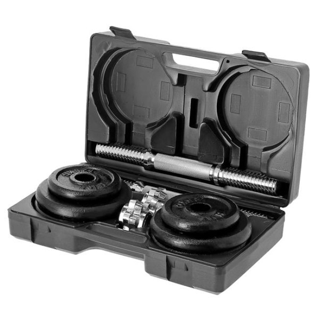 Гантели ST20 2 x 10 KG HMS – черные