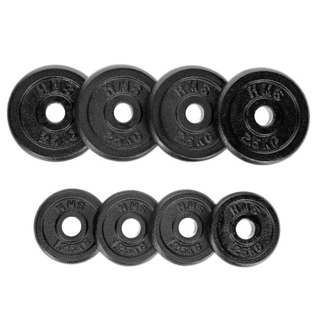 Гантели ST20 2 x 10 KG HMS – черные