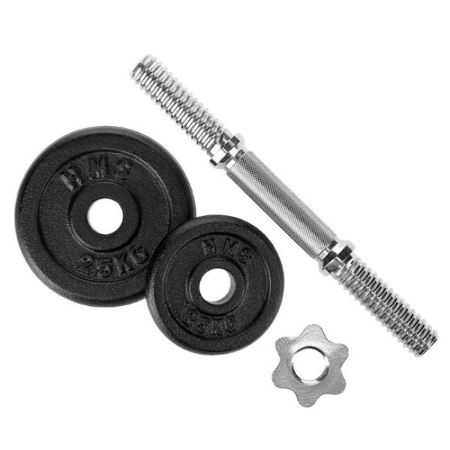 Гантели ST20 2 x 10 KG HMS – черные