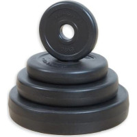 Гриф Movit изогнутый 23,5 кг, гриф + набор весов