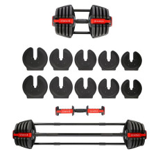 Набор с гантелями 2в1 40 кг. HMS SGR40 PRO SET