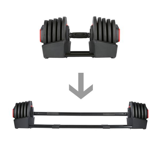 Набор с гантелями 2в1 40 кг. HMS SGR40 PRO SET