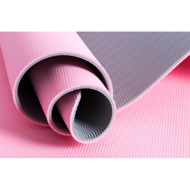 Коврик для фитнеса Pure2Improve TPE YOGA MAT 173x58x0.6см розовый