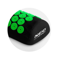 Акупунктурный коврик Neo-Sport NS-901 черно-зеленый