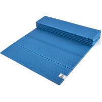 Коврик для йоги Reebok 6 мм складной синий (11050BL)