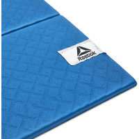 Коврик для йоги Reebok 6 мм складной синий (11050BL)