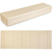 Коврик для фитнеса складной Spokey LUCY 180 cm x 60 cm x 0.6 cm - бежевый