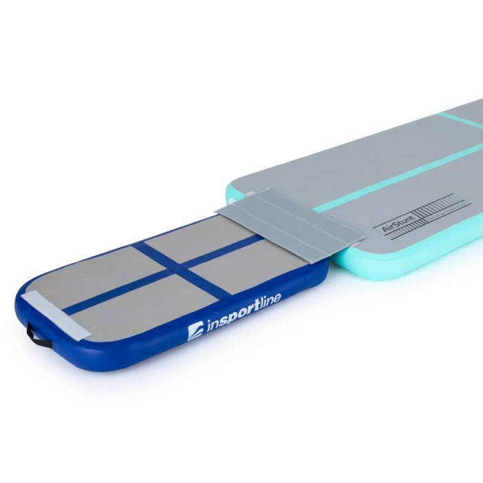 Надувной коврик inSPORTline Airplace 90x60 см, серо-синий