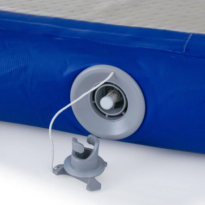 Надувной коврик inSPORTline Airplace 90x60 см, серо-синий