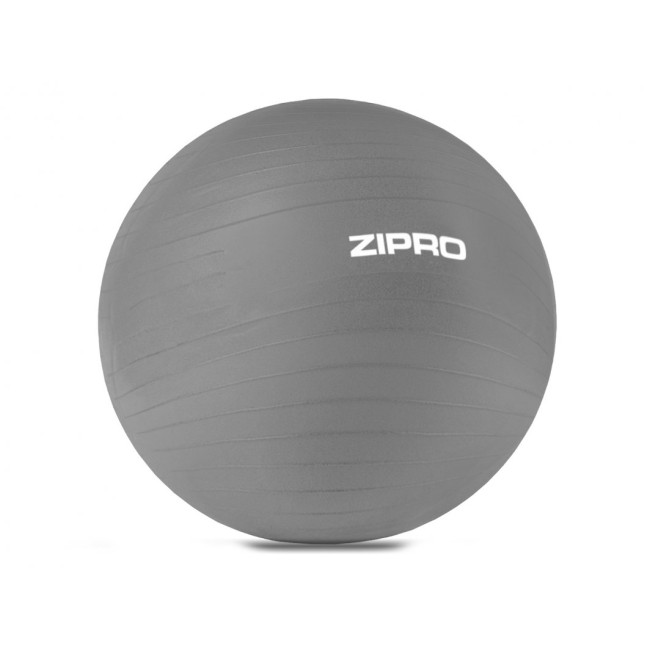 М'яч гімнастичний Zipro Anti-Burst 65 см, сірий