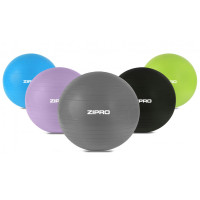 Мяч гимнастический Zipro Anti-Burst 65 см серый