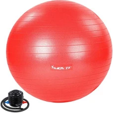 Мяч Movit гимнастический с насосом, 65 см, красный