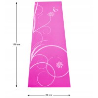 Коврик для йоги SPARTAN Pink 170 x 60 см – розовый
