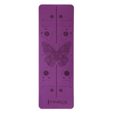 Коврик для йоги YM10 TPE VIOLET HMS