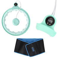 FH02 ЗЕЛЕНЫЙ ОБРУЧ ХУЛА С ОБЯЗАТЕЛЬНИКОМ + КОНТРОЛКА