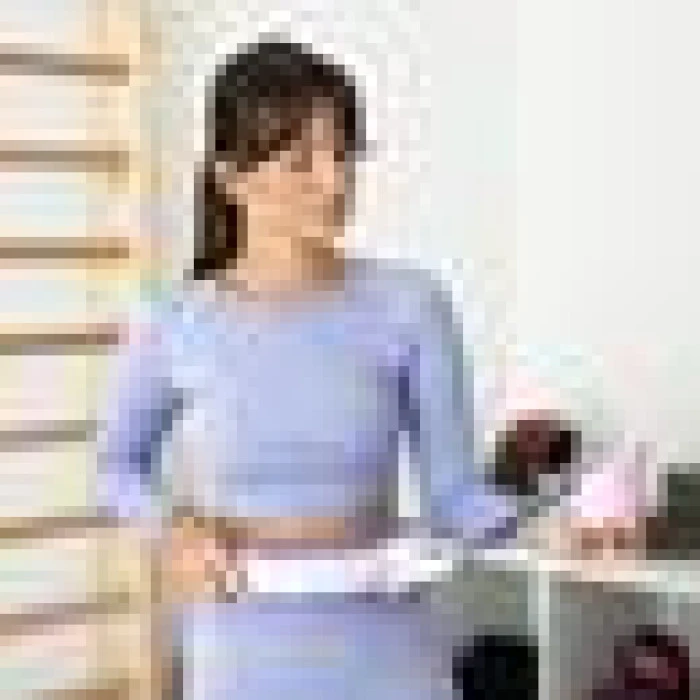 Обруч с весом + счетчик HMS HHW06 розовый