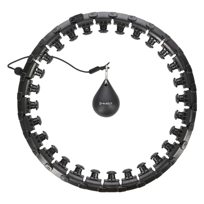 Обруч с весом HMS HHW12 PLUS SIZE черный