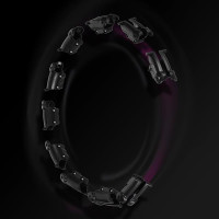 Обруч большого размера с весом HMS HHW11 черный