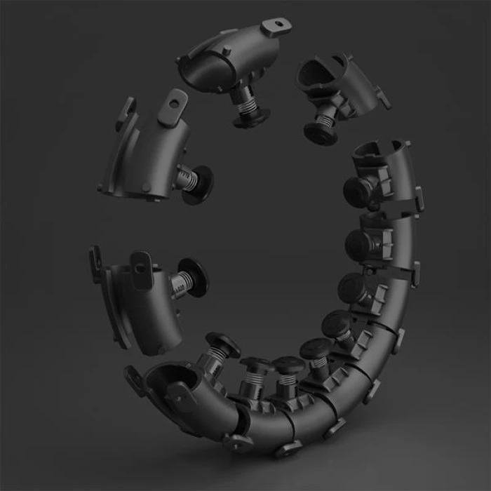 КОМПЛЕКТ HULA HOOP HHW01 ЧОРНИЙ З ОБтяжувачем HMS + ПІДТРИМКА НА ТАЛІЮ BR163 ЧЕРВОНИЙ