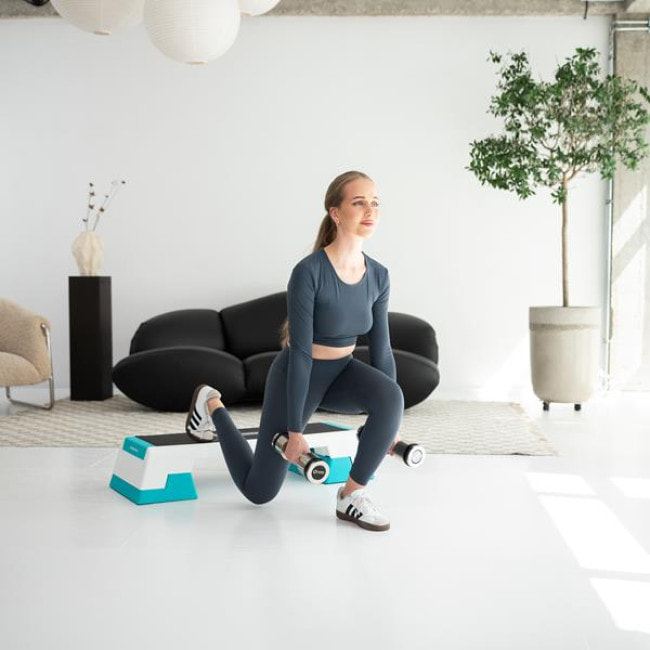 Степь-платформа HMS AS007 PREMIUM, бело-мятная