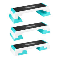 Степ-платформа HMS AS007 PREMIUM, біло-м'ятна