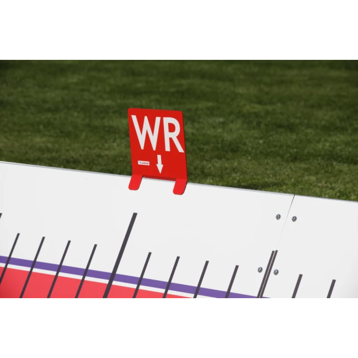 Мітка світового рекорду WR для покажчика відстані Polanik WR17-S283