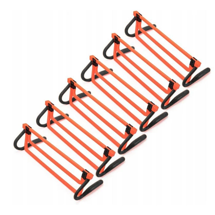 Барьер для тренировки координации Yakimasport 3 высоты, 6 шт.