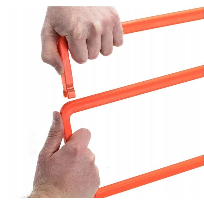 Барьер для тренировки координации Yakimasport 3 высоты, 6 шт.