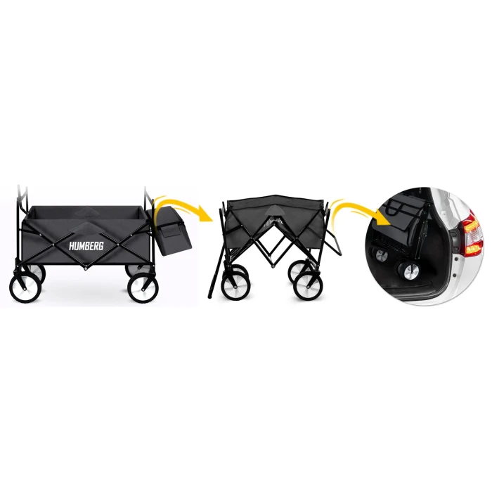 Тележка раскладная Humberg HM-514 80 л