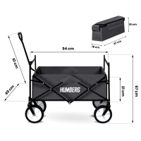 Візок розкладний Humberg HM-514 80 л