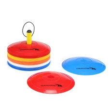 Тренировочные метки плоские с шестом Yakimasport