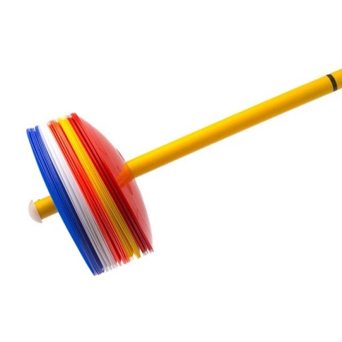 Тренувальні мітки плоскі з жердиною Yakimasport