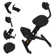 Массажный стул ERGO-COMFORT PLUS - Heban K черный