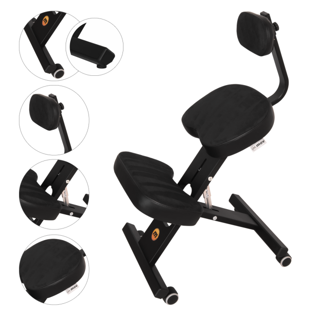 Массажный стул ERGO-COMFORT PLUS - Heban K черный