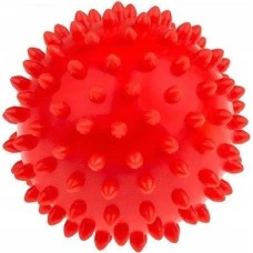 Масажний м'яч Tullo сенсорний червоний 9 см (PI239-CZER)