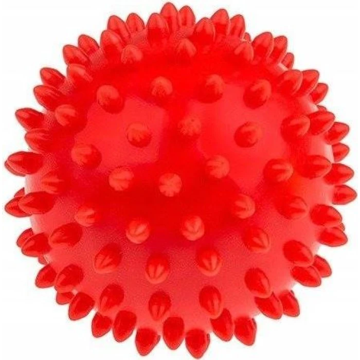 Масажний м'яч Tullo сенсорний червоний 9 см (PI239-CZER)